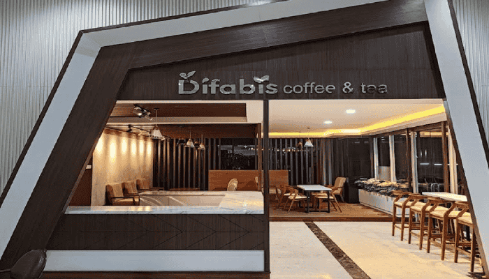 1. cafe difabis kantor walikota jakarta barat
