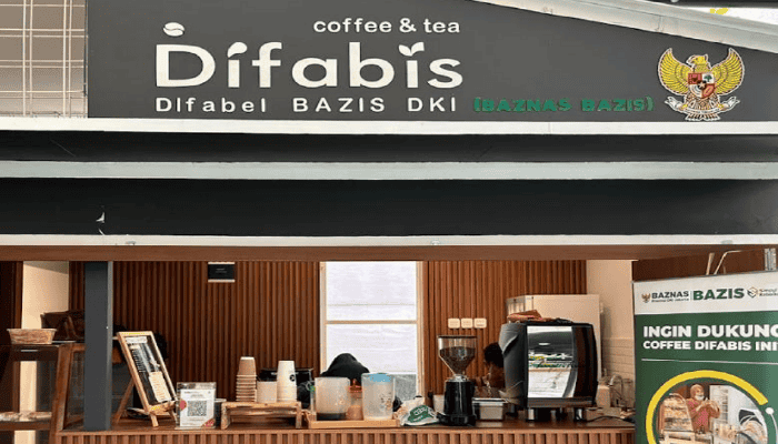 1. cafe difabis kantor walikota jakarta selatan