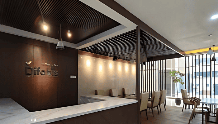 2. cafe difabis kantor walikota jakarta barat